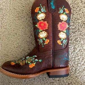 MACIE BEAN GIRLS' HONEY BUNCH WESTERN BOOTS -
POINTED TOE